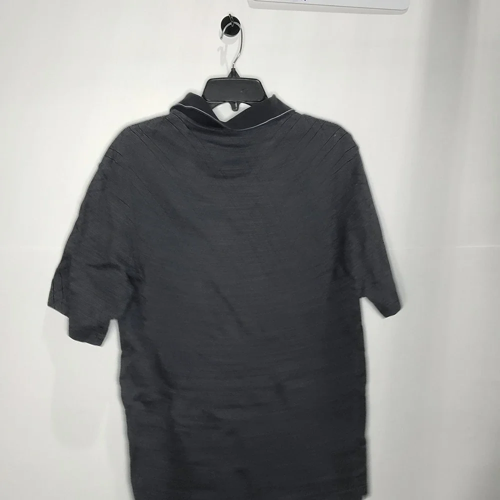 Mens Nike Golf Polo,‎ Black/gray, size Medium
